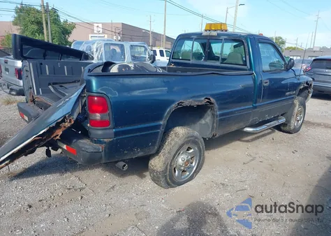 1996 Dodge Ram 2500 from USA, damaged, VIN 1B7KF26Z2TS587304
